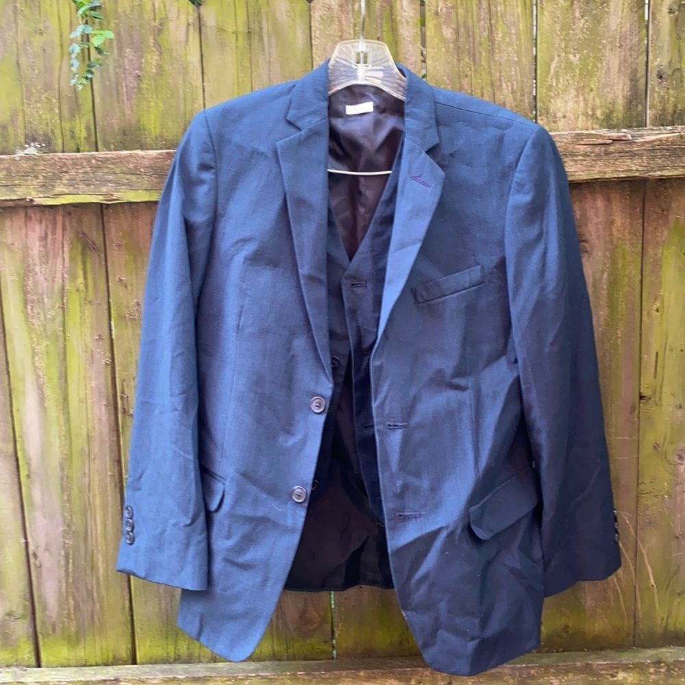 Calvin Klein blazer and vest sz. 16
